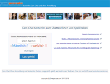 Tablet Screenshot of chatparade.com